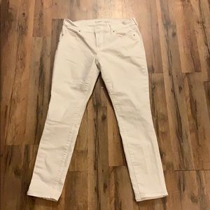 White old navy pants